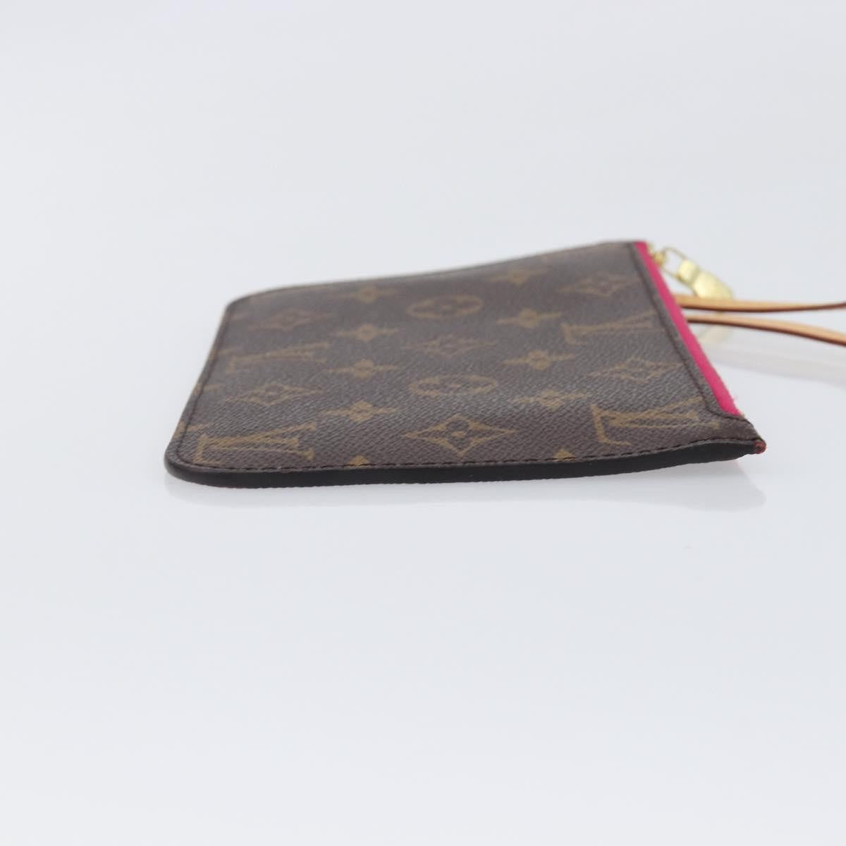 Louis Vuitton Neverfull Pochette Monogram Canvas Brown Canvas Clutche & Pouche Bag (Pre-Owned)