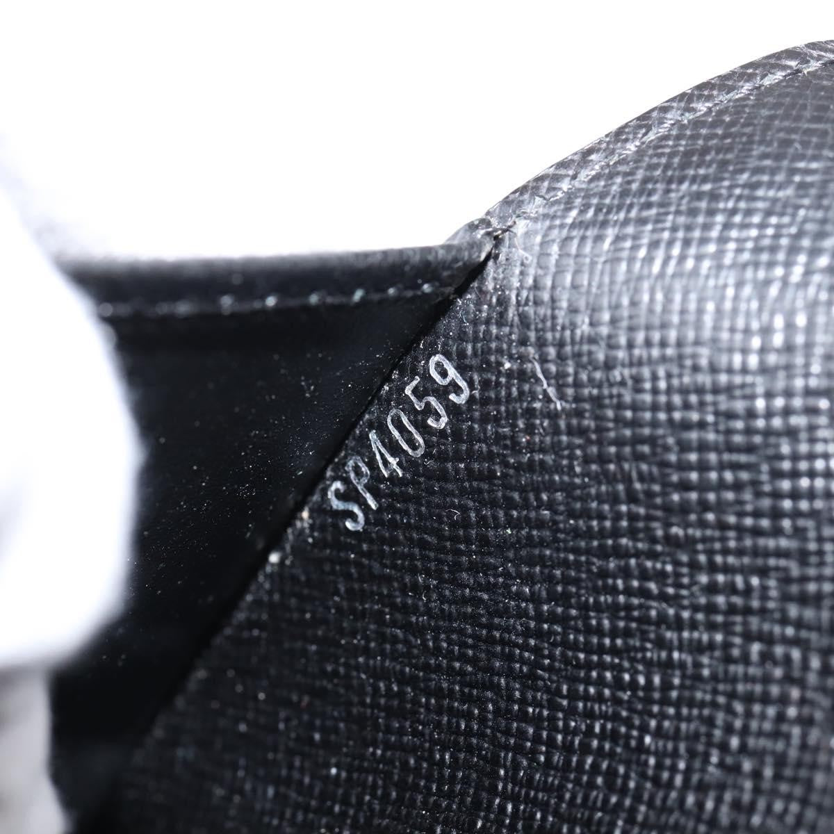 Louis Vuitton Agenda Cover Epi Leather Black Leather Wallets Accessory (Pre-Owned)