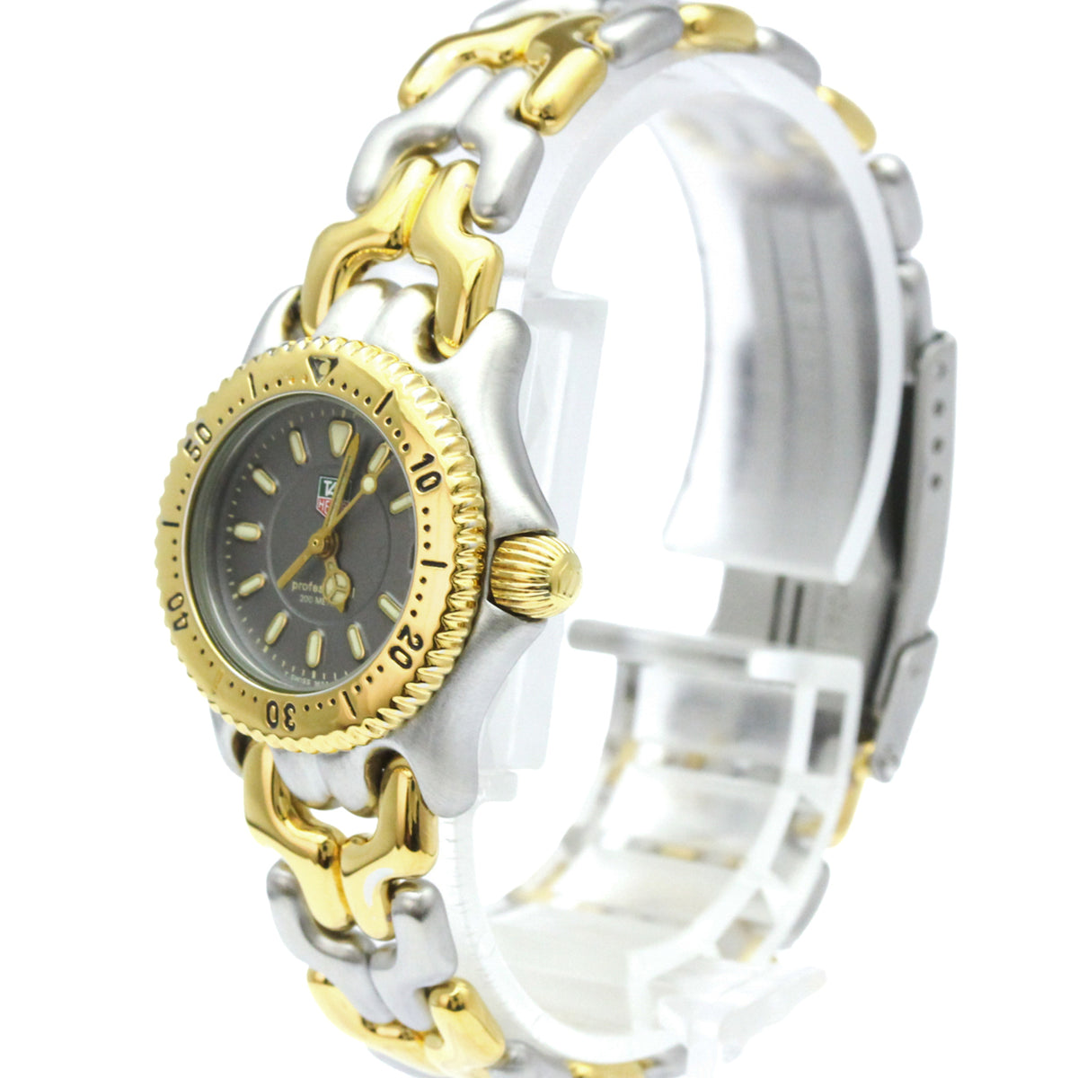 Tag Heuer Sel Professional 200M Quartz Stainless Steel And Gold Plated Watch (Pre-Owned)