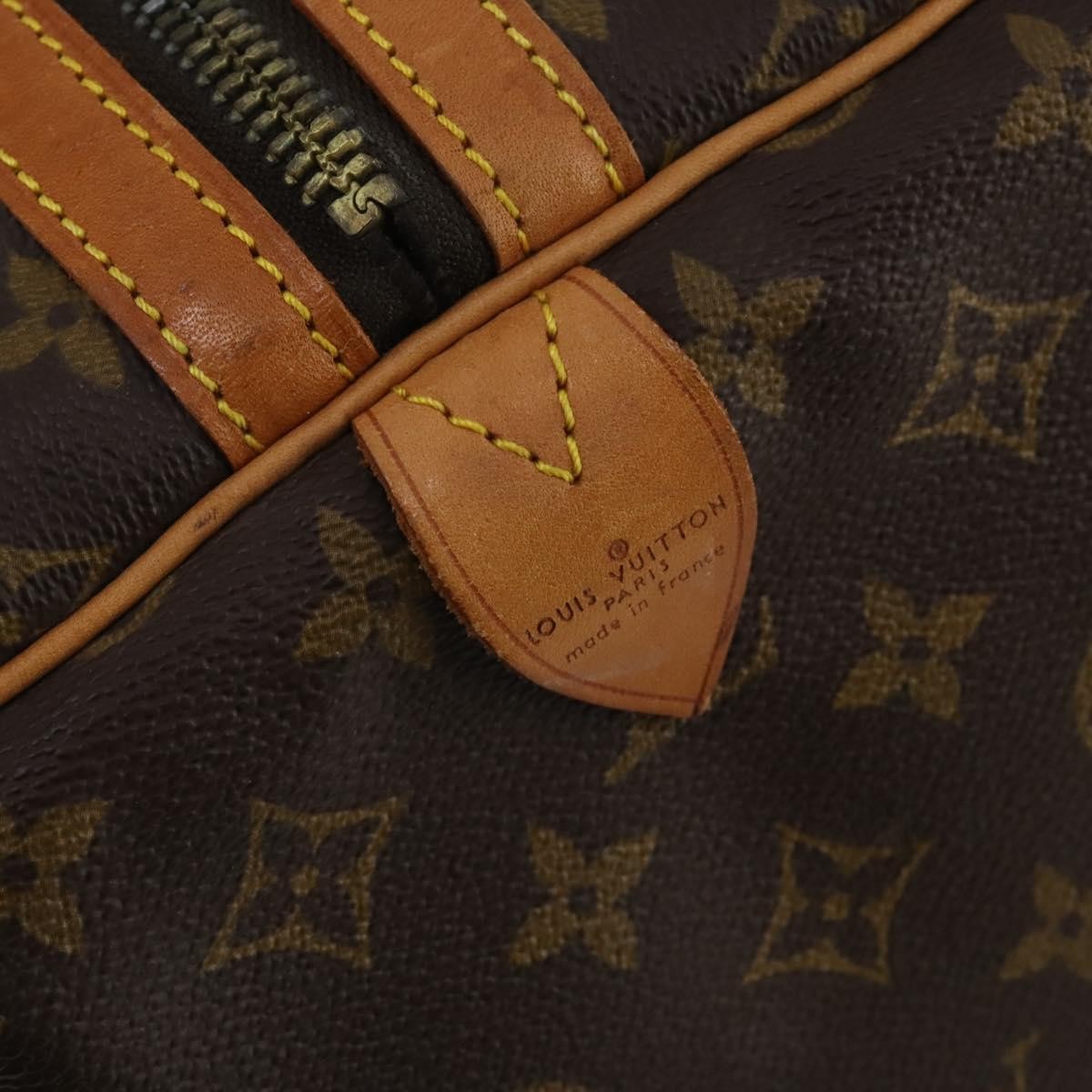 Louis Vuitton Sac Souple Monogram Brown Canvas Handbag (Pre-Owned)