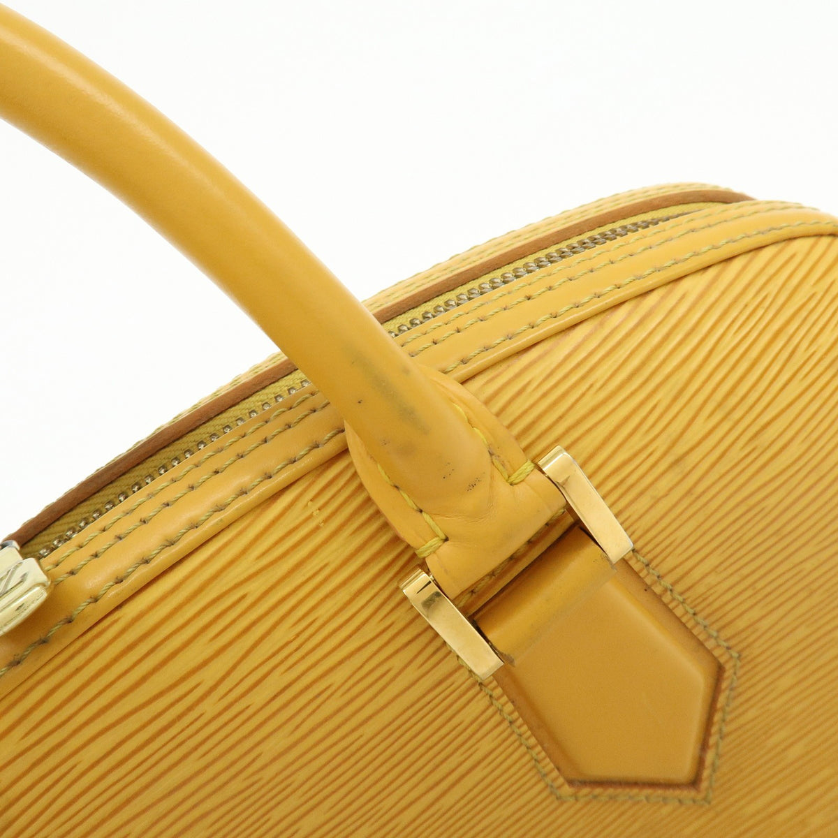 Louis Vuitton Jasmin Epi Leather Yellow Leather Handbag (Pre-Owned)