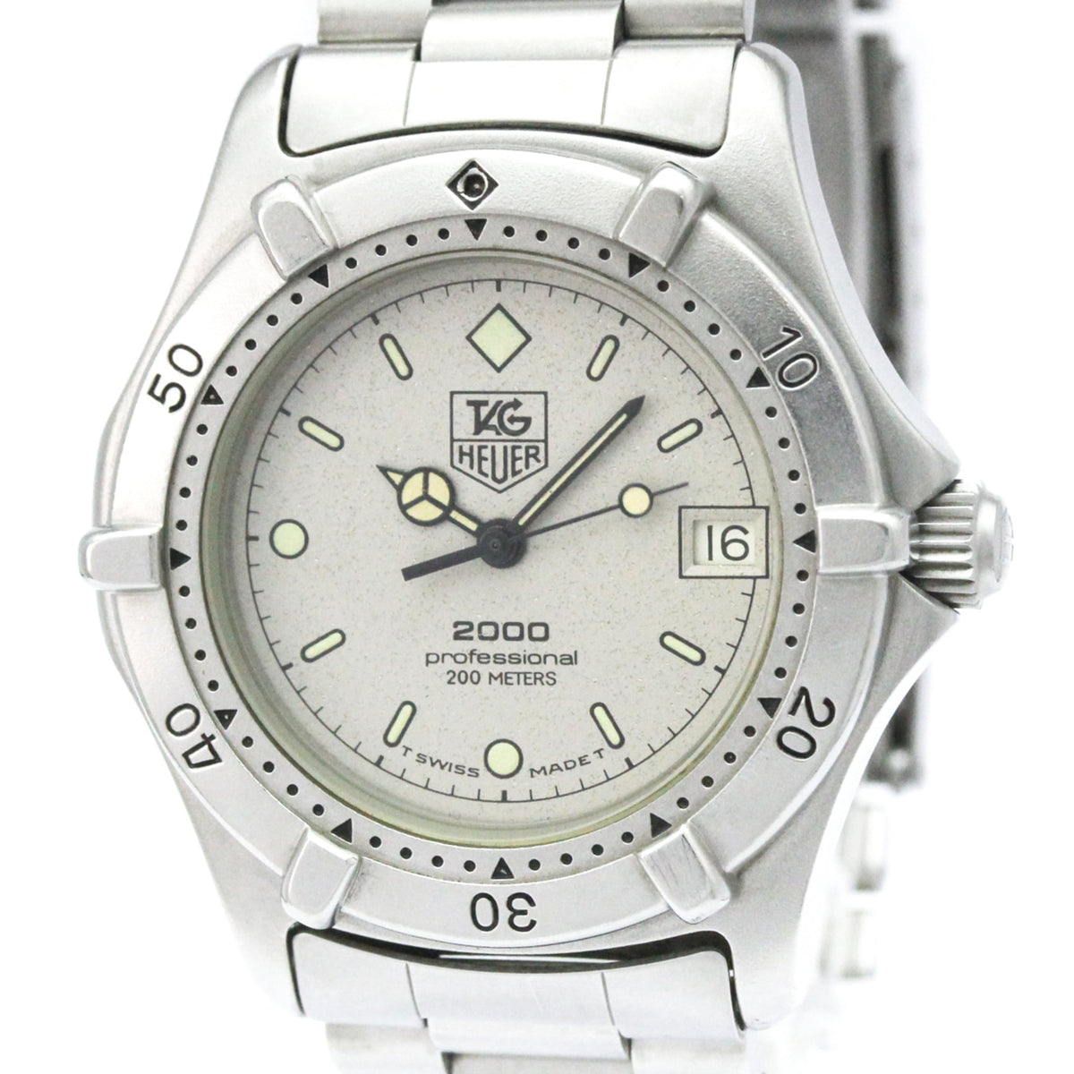 Tag Heuer 2000 Professional 200M Quartz Stainless Steel Watch (Pre-Owned)