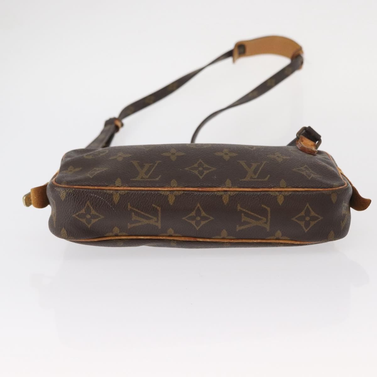 Louis Vuitton Pochette Marly Bandouliere Monogram Canvas Brown Canvas Clutche & Pouche Bag (Pre-Owned)