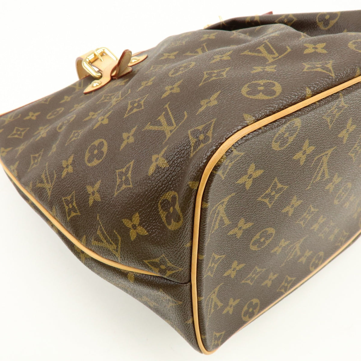 Louis Vuitton Palermo Monogram Canvas Brown Canvas Handbag (Pre-Owned)