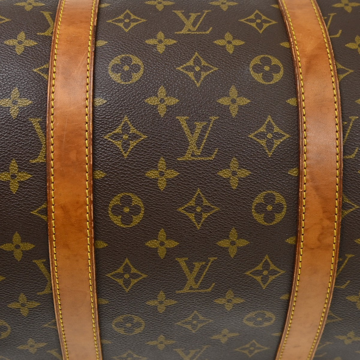 Louis Vuitton Keepall Monogram Canvas Brown Canvas Travel Bag Bag (Pre-Owned)