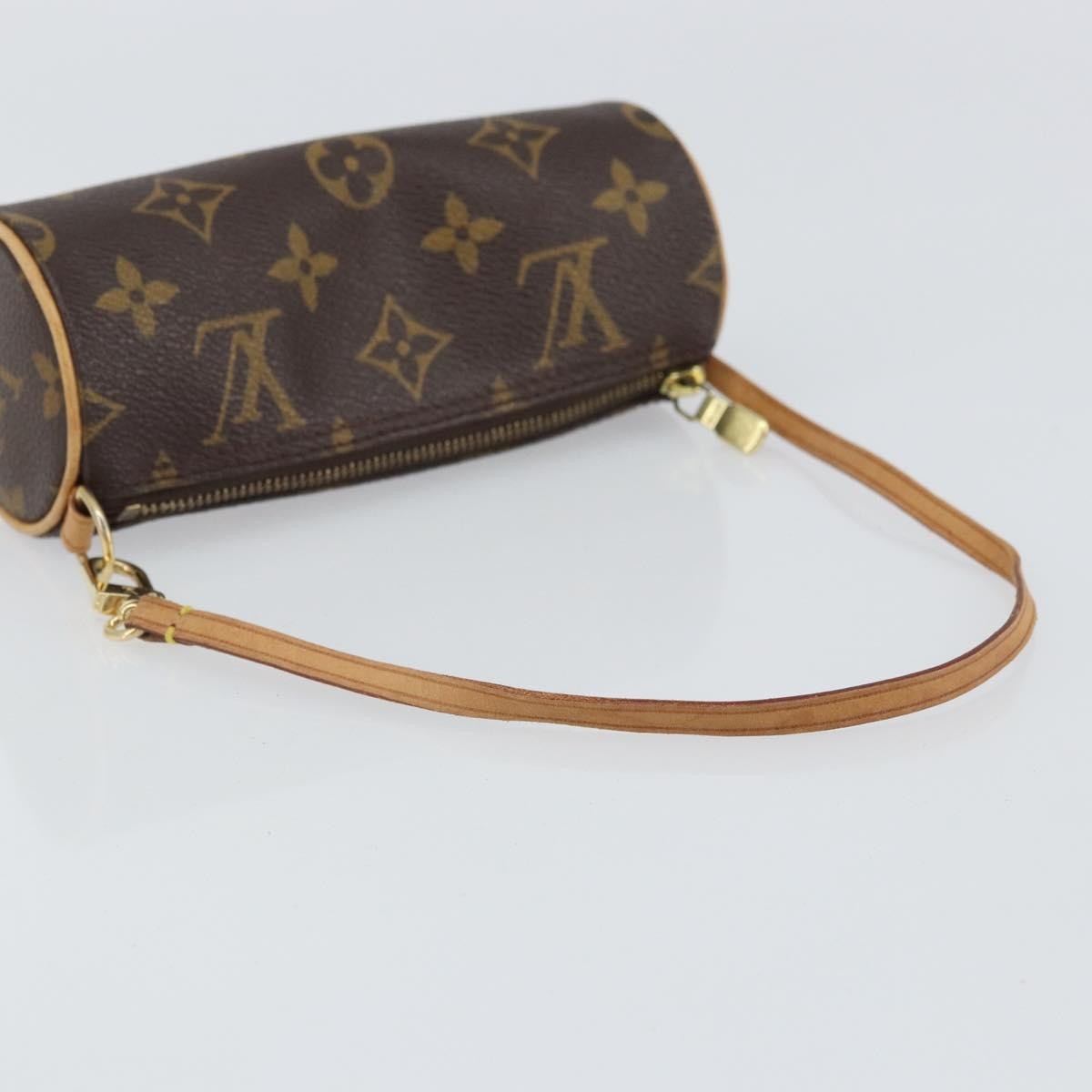 Louis Vuitton Papillon Pochette Monogram Canvas Brown Canvas Clutche & Pouche Bag (Pre-Owned)