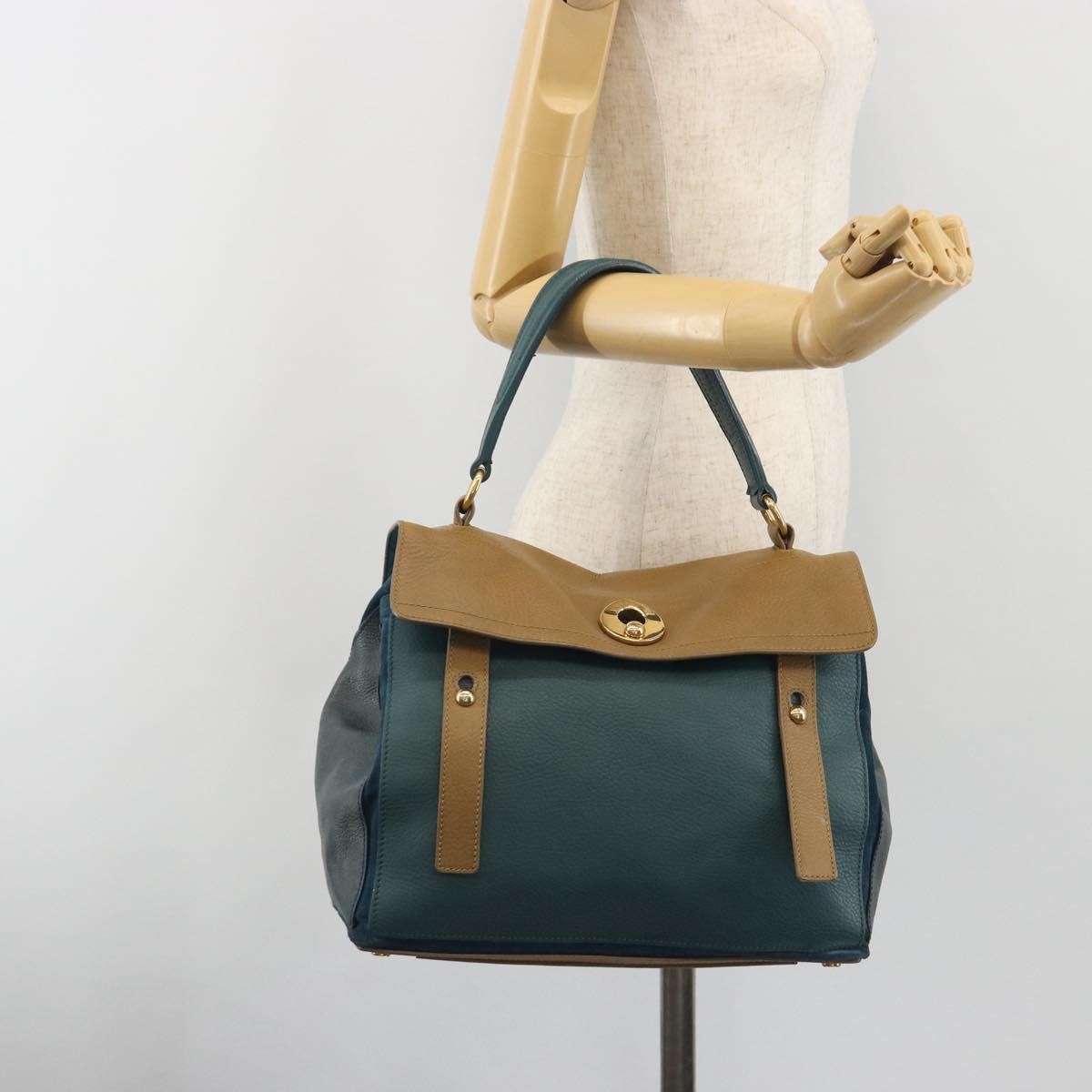 Saint Laurent Tricolor Muse Two Leather Multicolour Leather Handbag (Pre-Owned)
