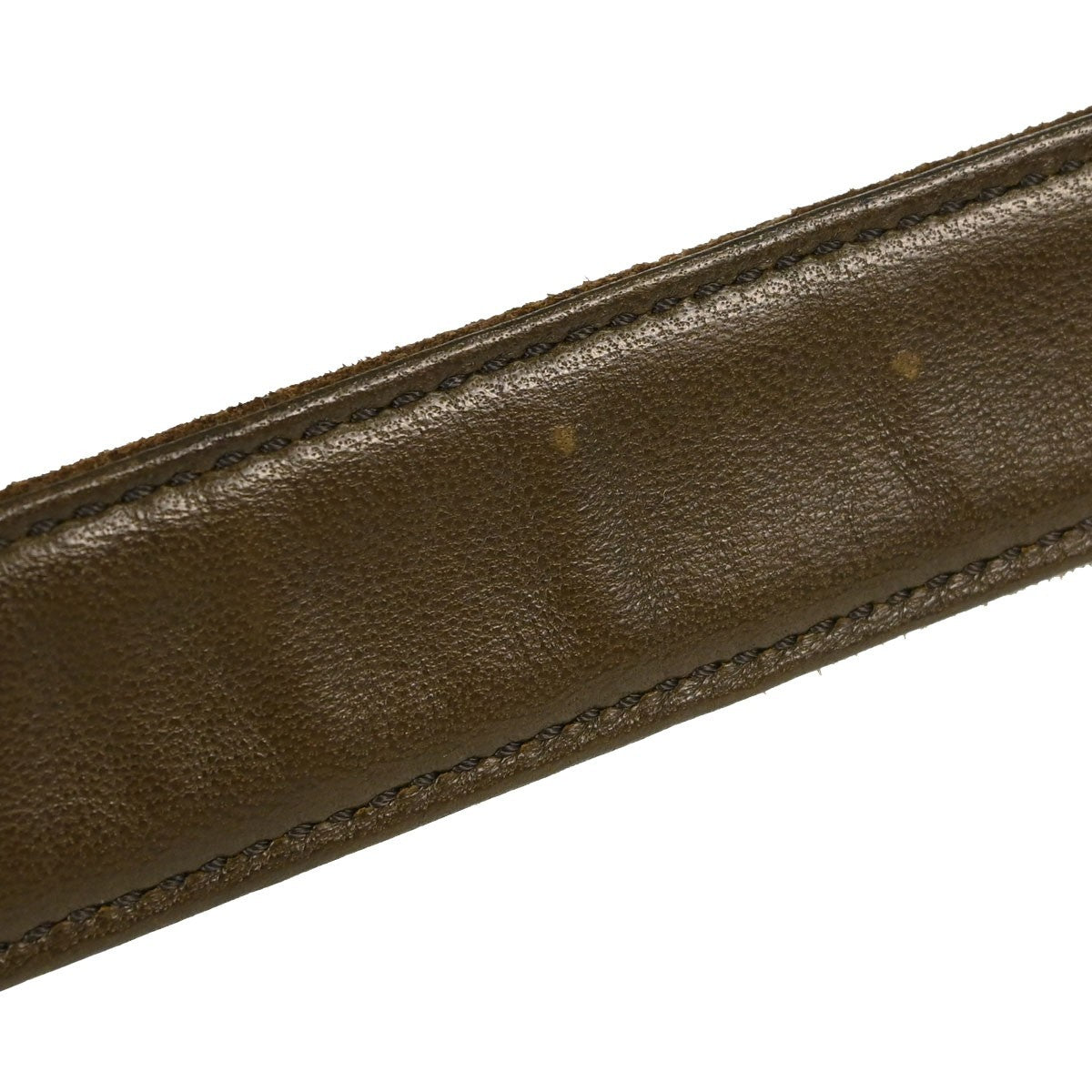 Chanel Cc Turnlock Belt Suede Brown Suede Belts Accessory (Pre-Owned)