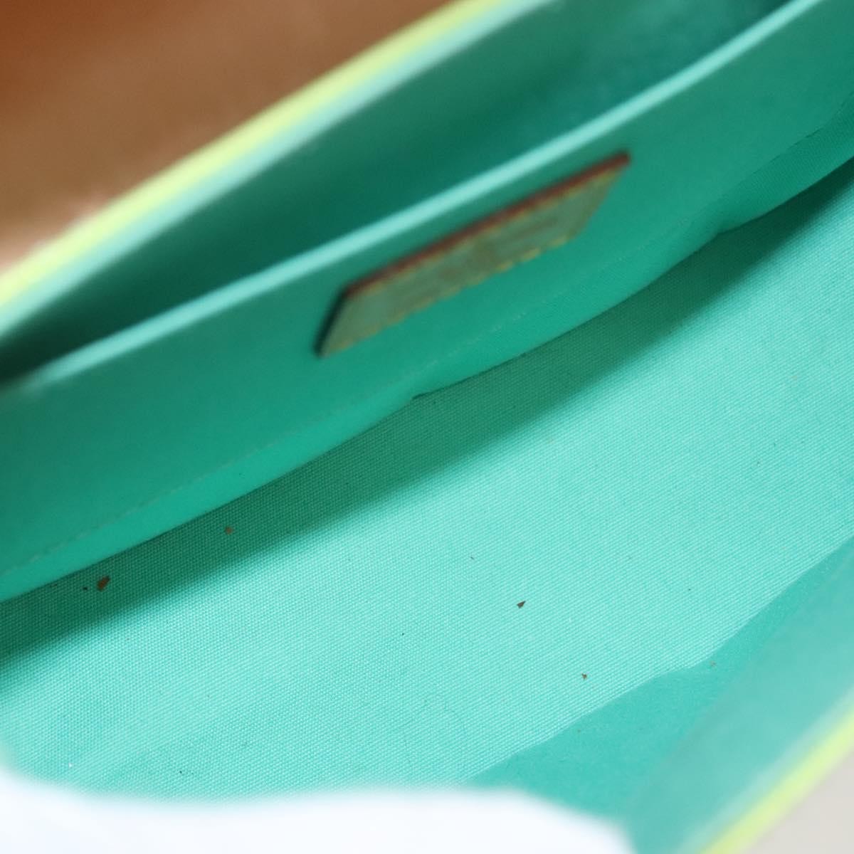 Louis Vuitton Biscayne Bay Monogram Vernis Green Patent_Leather Shoulder Bag Bag (Pre-Owned)