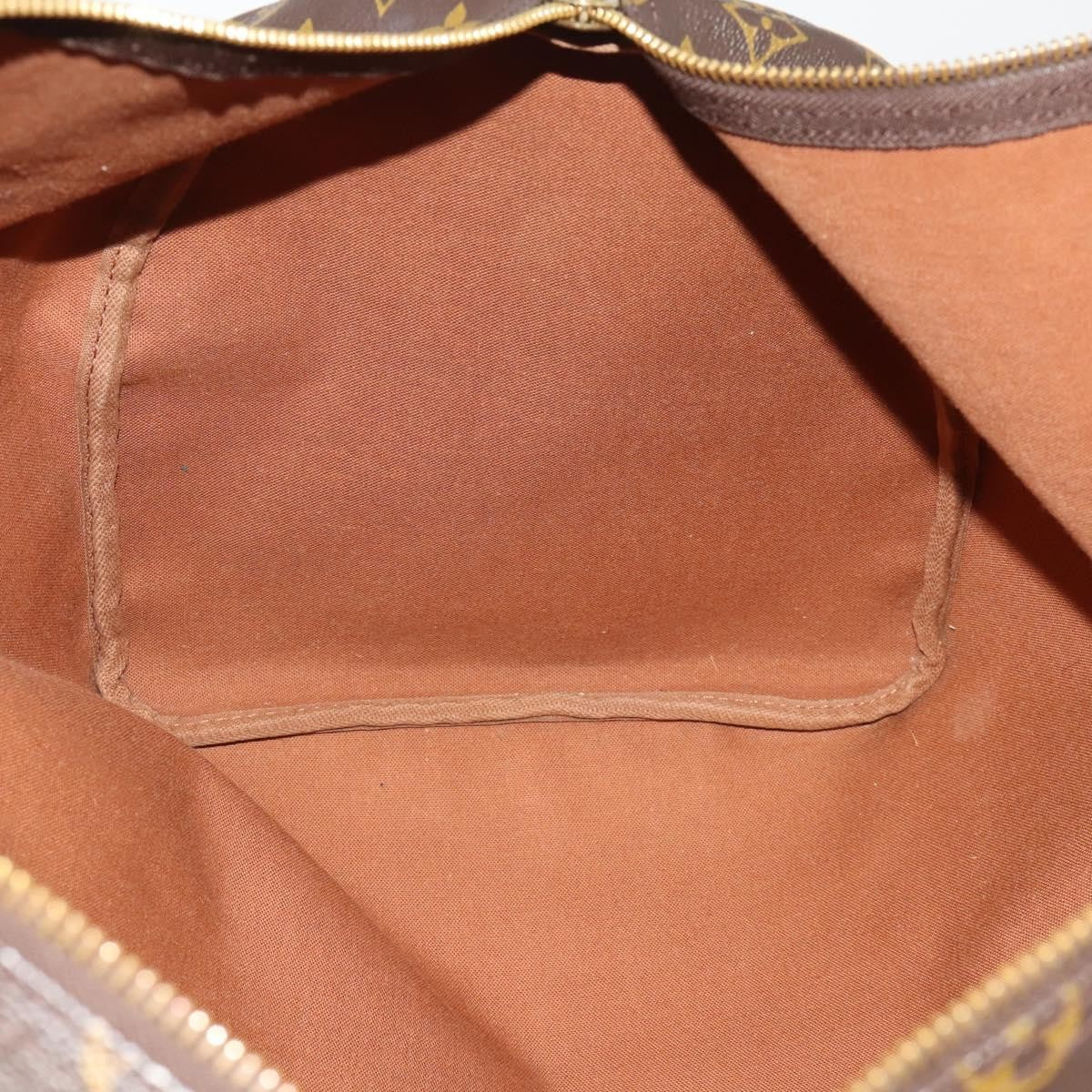 Louis Vuitton Keepall Monogram Canvas Brown Canvas Travel Bag Bag (Pre-Owned)