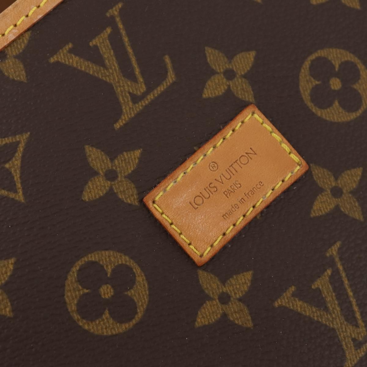 Louis Vuitton Saumur Monogram Canvas Brown Canvas Shoulder Bag Bag (Pre-Owned)