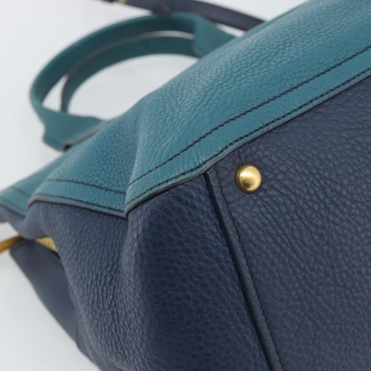 Miu Miu Vintage Leather Green Leather Handbag (Pre-Owned)