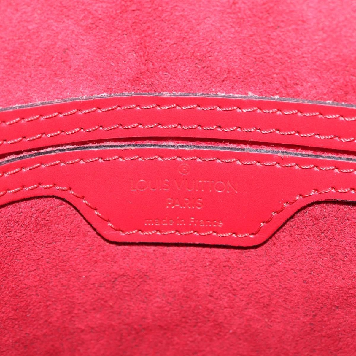 Louis Vuitton Mabillon Epi Leather Red Leather Backpack Bag (Pre-Owned)