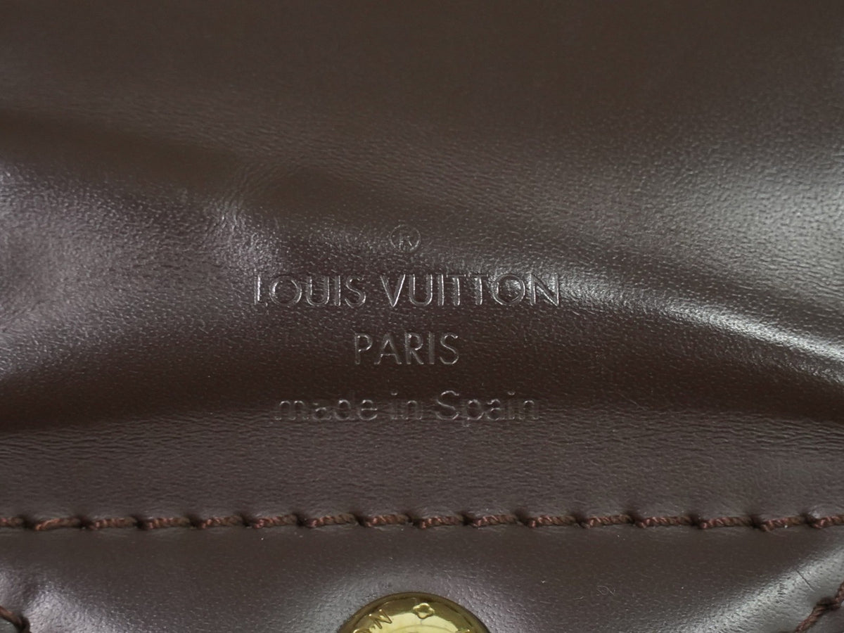 Louis Vuitton Sistina Damier Ebene Brown Canvas Shoulder Bag Bag (Pre-Owned)
