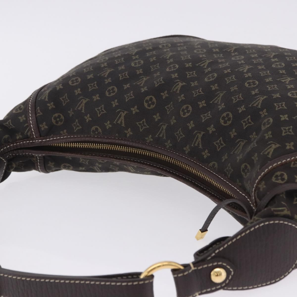 Louis Vuitton Manon Mini Lin Brown Canvas Handbag (Pre-Owned)