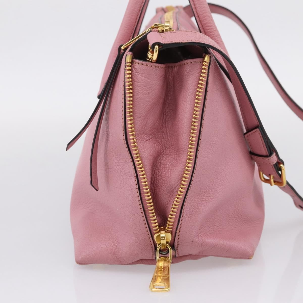 Miu Miu Beau Top Handle Leather Multicolour Leather Handbag (Pre-Owned)