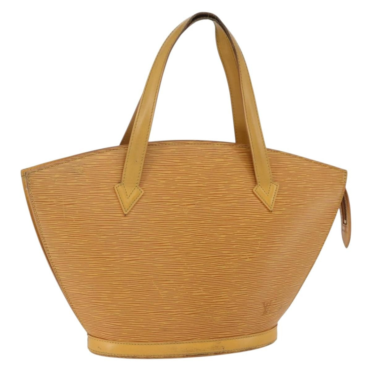 Louis Vuitton Saint Jacques Epi Leather Yellow Leather Handbag (Pre-Owned)