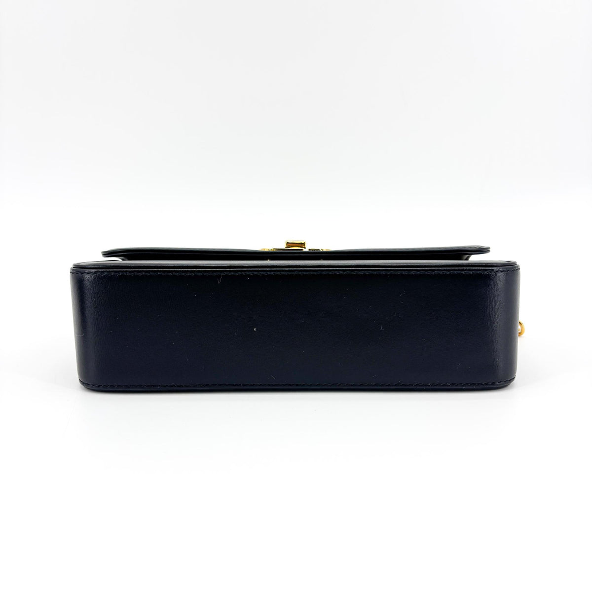 Christian Dior 30 Montaigne Avenue Leather Black Leather Handbag (Pre-Owned)