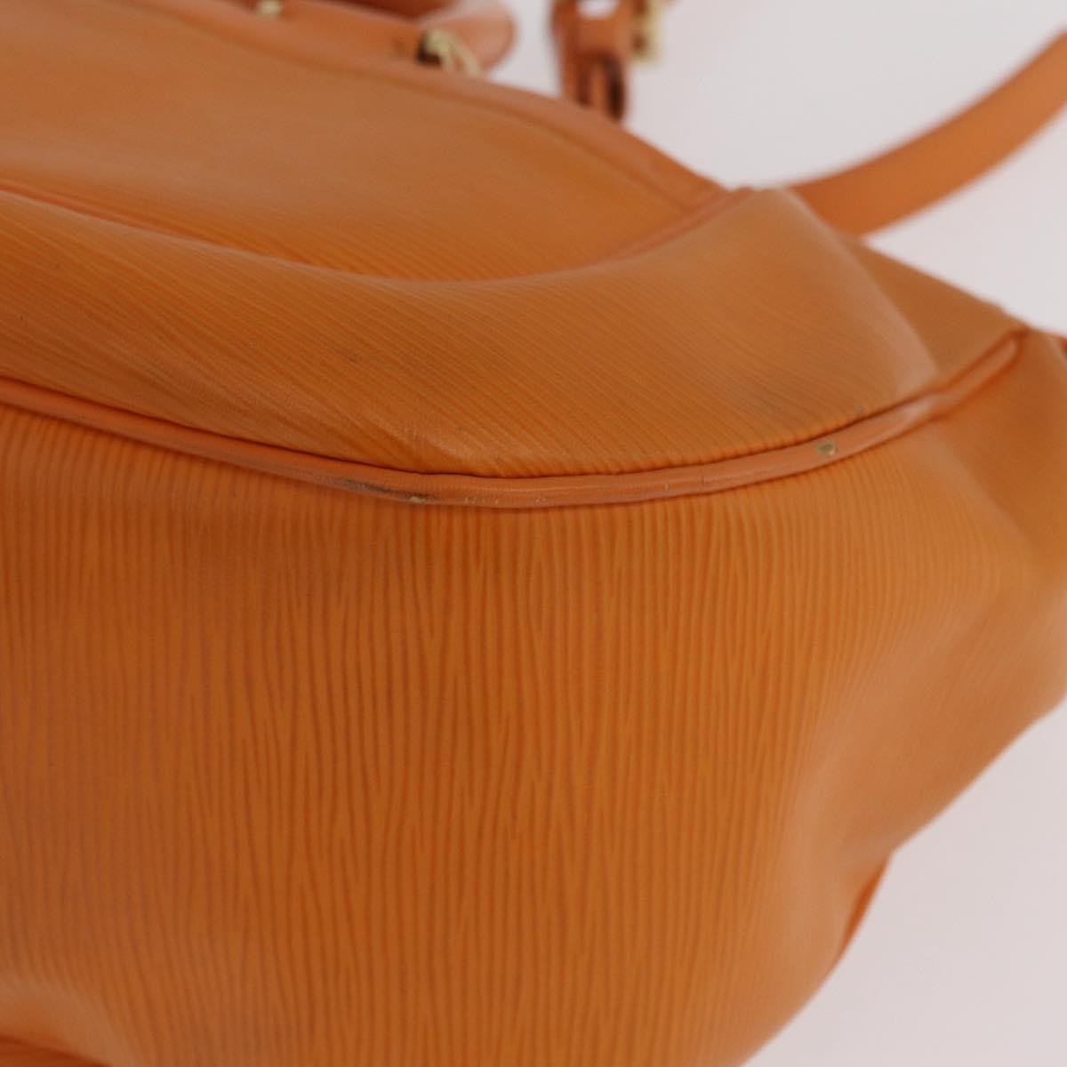 Louis Vuitton Dhanura Epi Leather Orange Leather Handbag (Pre-Owned)