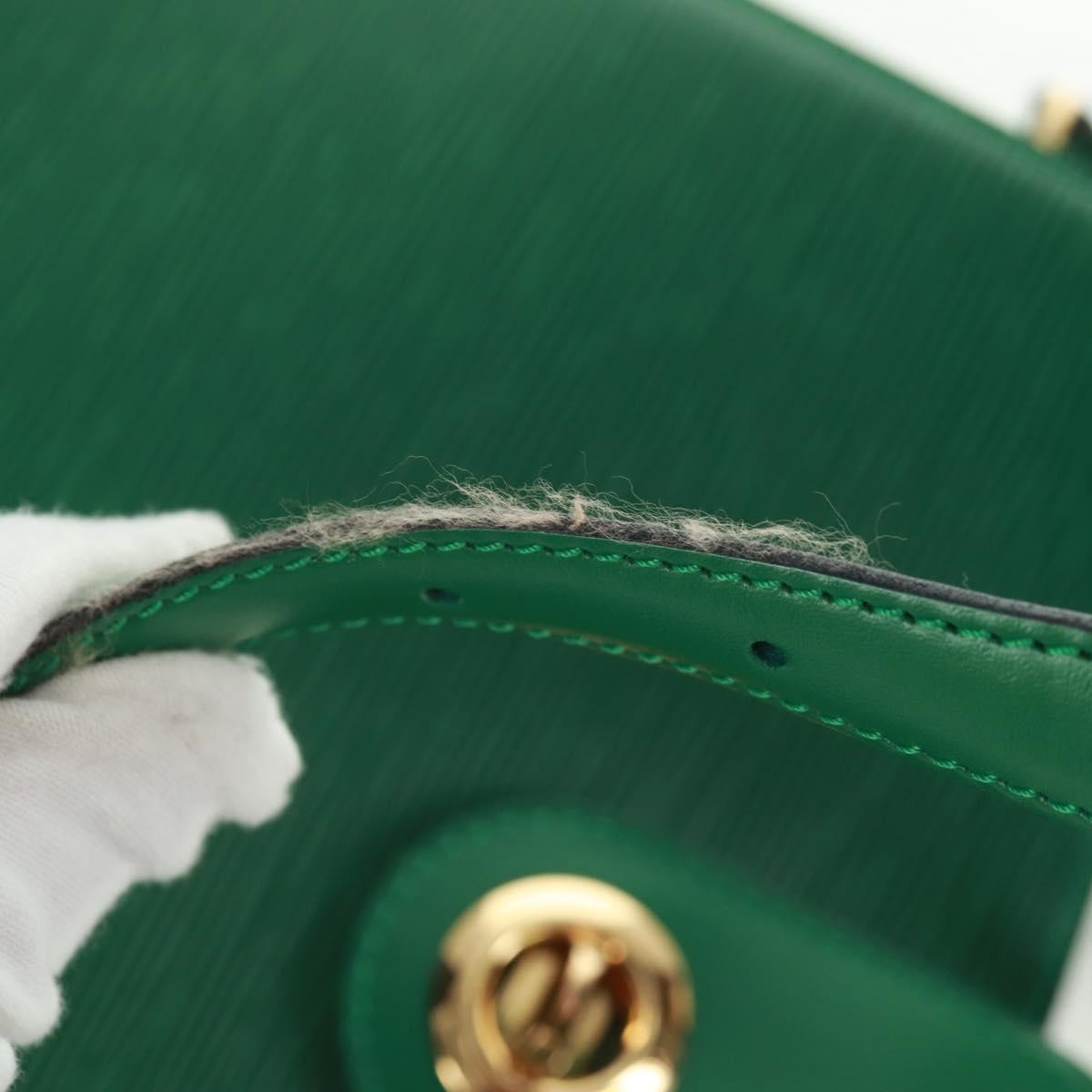 Louis Vuitton Capucines Epi Leather Green Leather Shoulder Bag Bag (Pre-Owned)