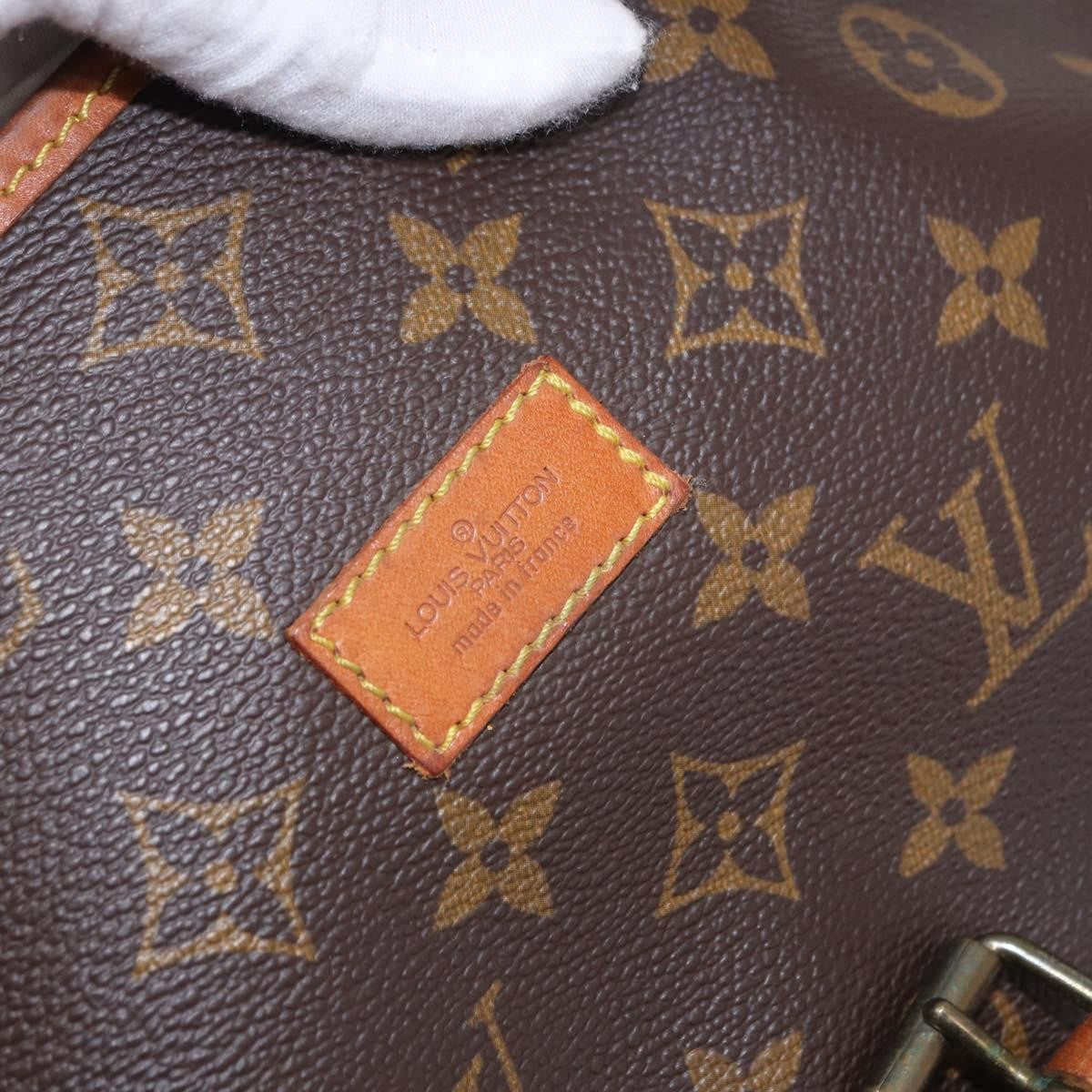 Louis Vuitton Saumur Monogram Brown Canvas Shoulder Bag Bag (Pre-Owned)