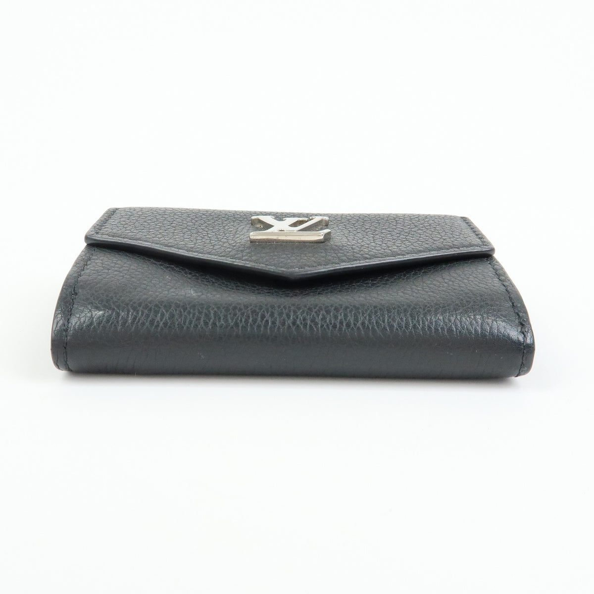 Louis Vuitton Lockmini Leather Black Leather Wallets Accessory (Pre-Owned)