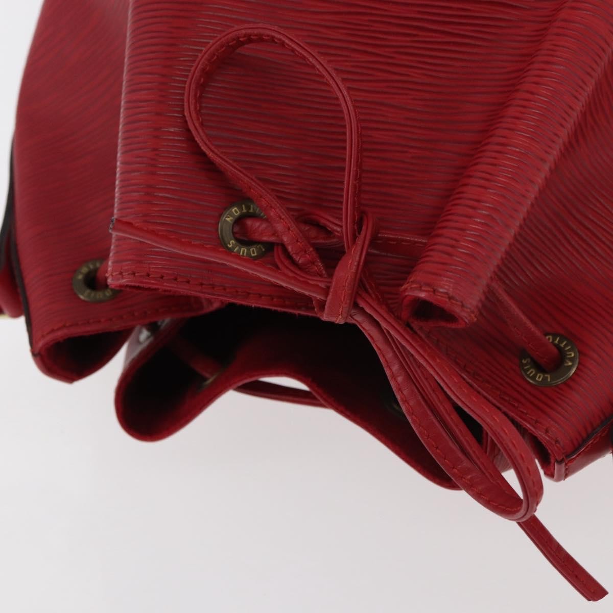 Louis Vuitton Noe Epi Leather Red Leather Shoulder Bag Bag (Pre-Owned)