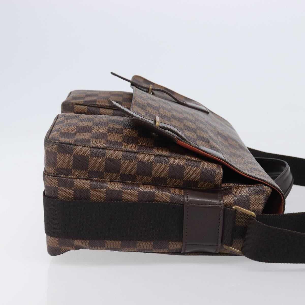 Louis Vuitton Broadway Damier Ebene Brown Canvas Shoulder Bag Bag (Pre-Owned)
