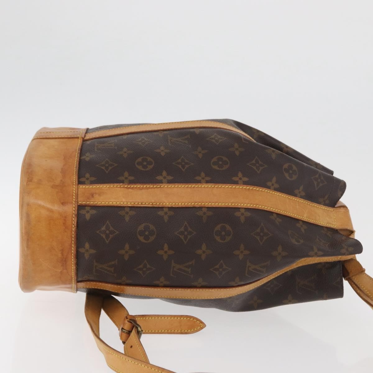 Louis Vuitton Randonnee Monogram Canvas Brown Canvas Shoulder Bag Bag (Pre-Owned)