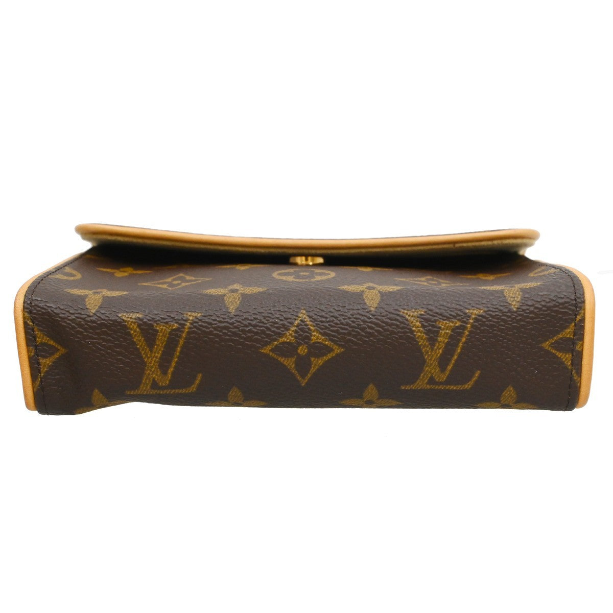 Louis Vuitton Florentine Waist Monogram Canvas Brown Canvas Clutche & Pouche Bag (Pre-Owned)
