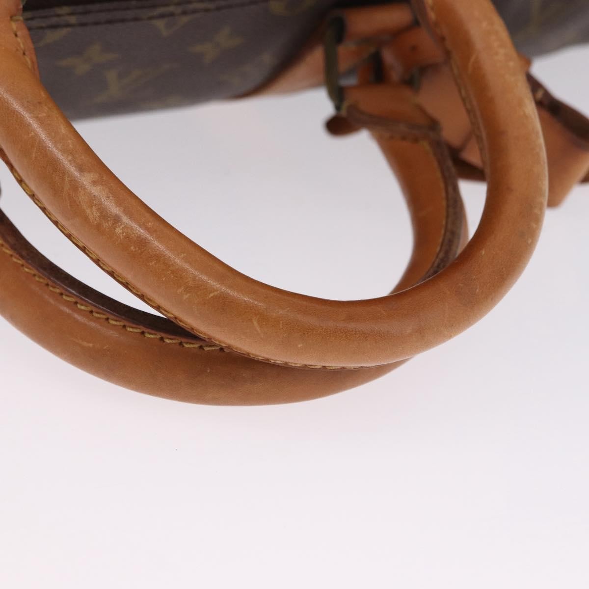 Louis Vuitton Keepall Monogram Brown Canvas Travel Bag Bag (Pre-Owned)