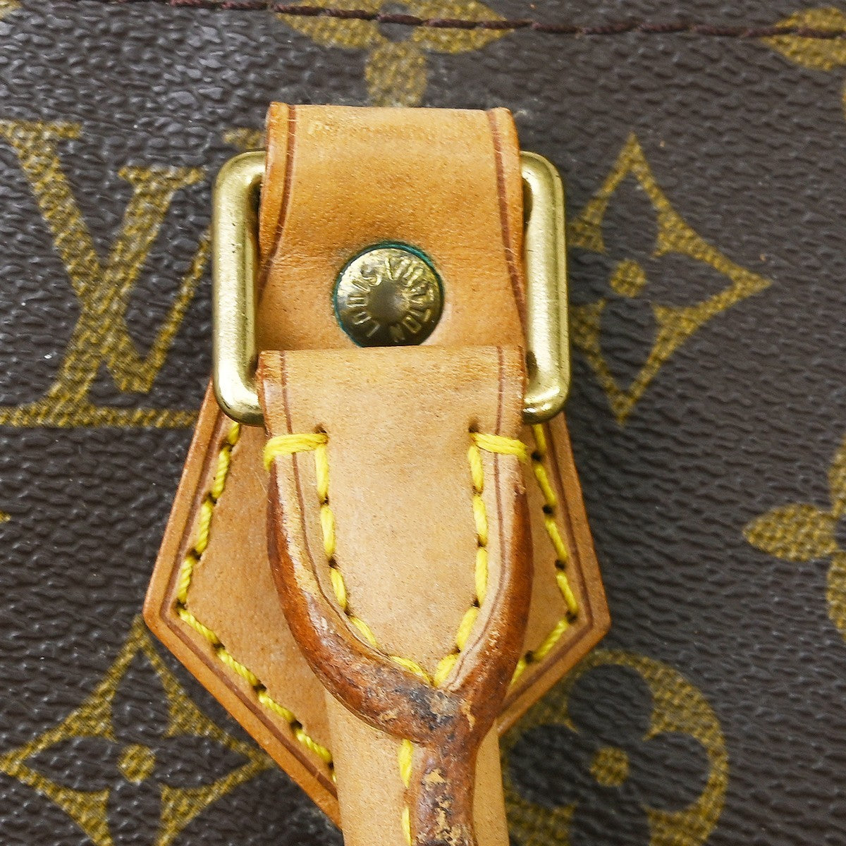 Louis Vuitton Speedy Monogram Canvas Brown Canvas Handbag (Pre-Owned)