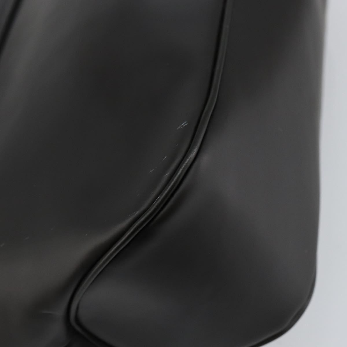 Salvatore Ferragamo Vala Leather Black Leather Bag (Pre-Owned)
