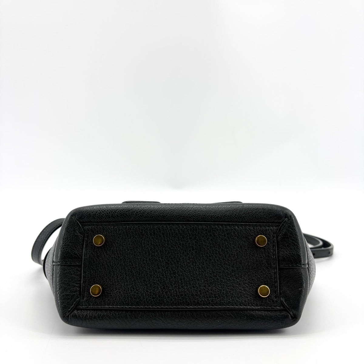 Bottega Veneta Arco Maxi Intrecciato Leather Black Leather Tote Bag Bag (Pre-Owned)