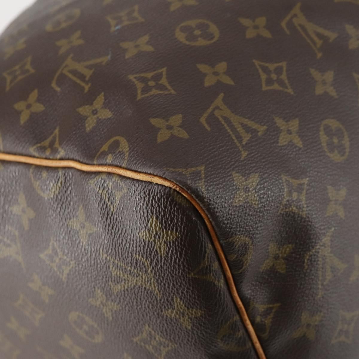 Louis Vuitton Keepall Monogram Canvas Brown Canvas Travel Bag Bag (Pre-Owned)