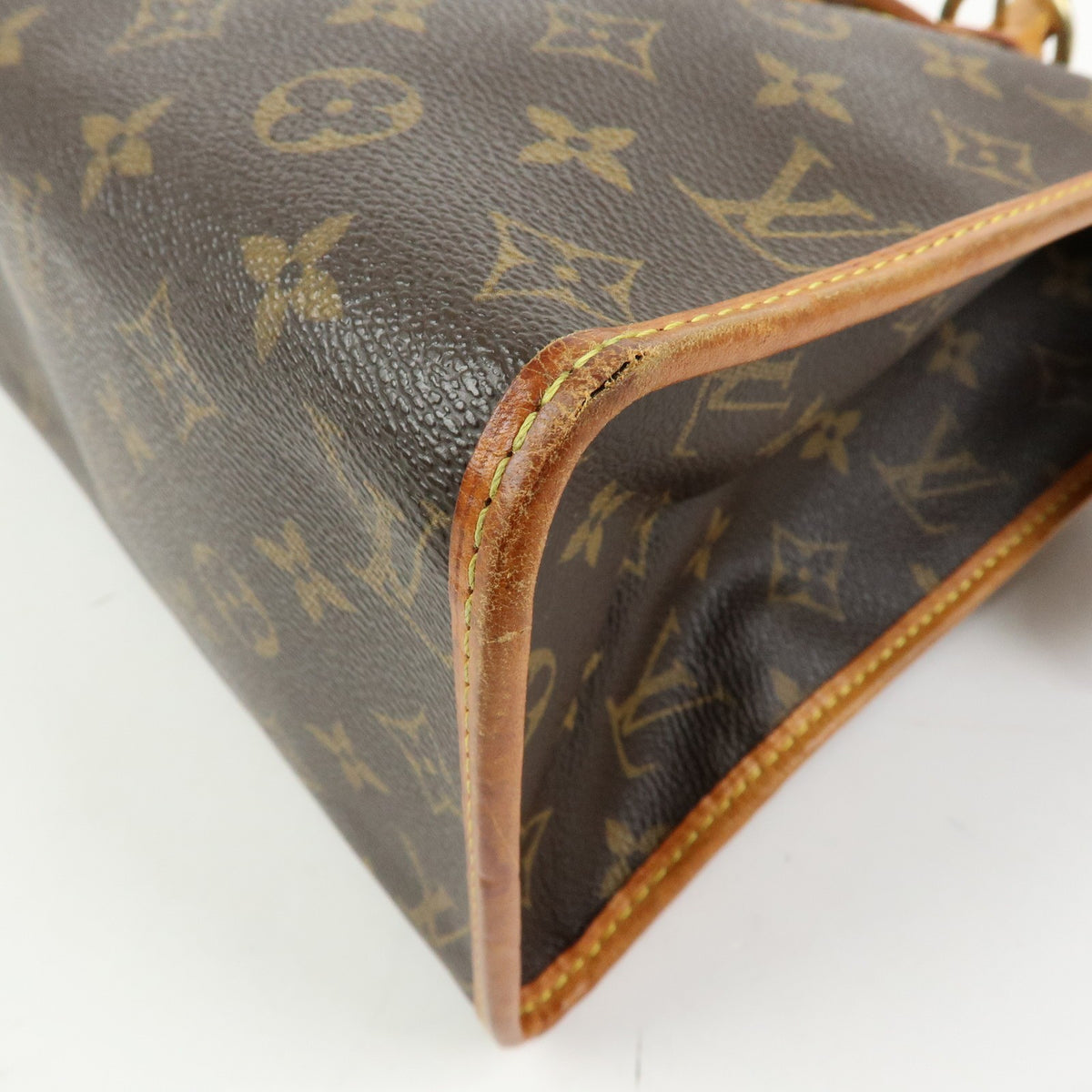 Louis Vuitton Popincourt Monogram Canvas Brown Canvas Shoulder Bag Bag (Pre-Owned)