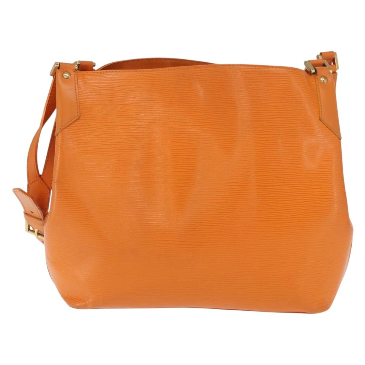 Louis Vuitton Mandara Epi Leather Orange Leather Shoulder Bag Bag (Pre-Owned)