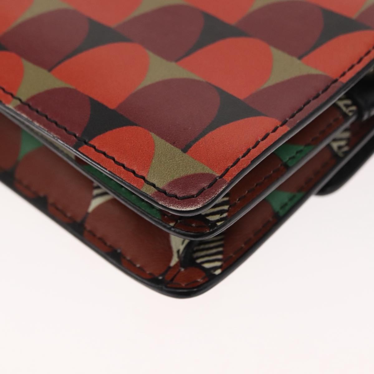 Valentino Garavani Glam Lock Printed Leather Multicolour Leather Shoulder Bag Bag (Pre-Owned)