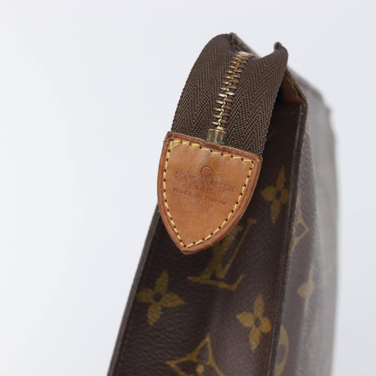 Louis Vuitton Toiletry Pouch Monogram Canvas Brown Canvas Clutche & Pouche Bag (Pre-Owned)