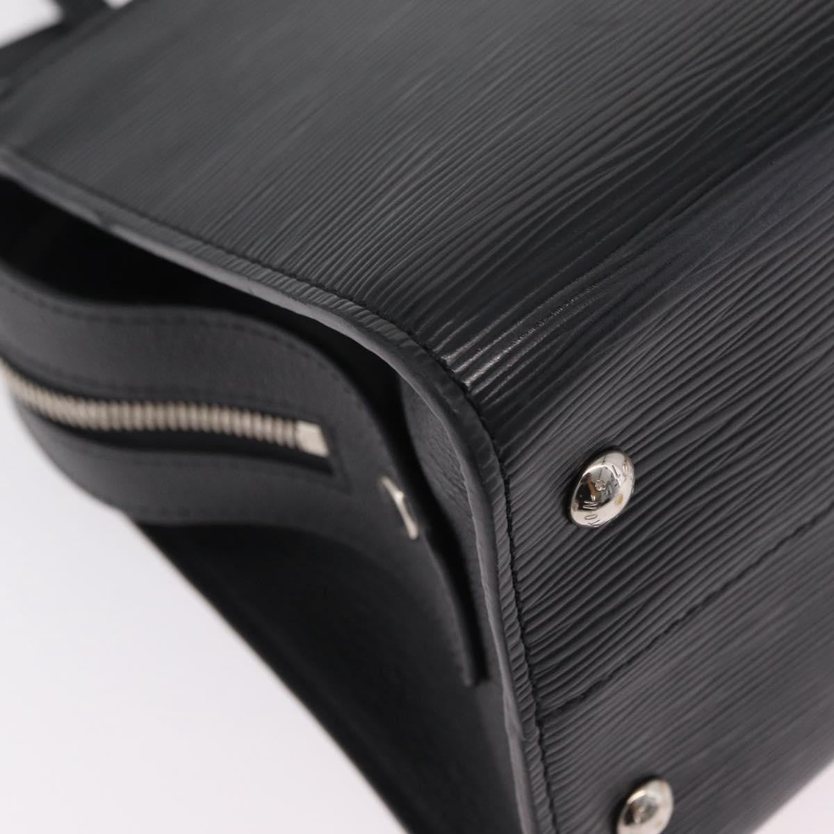 Louis Vuitton Vaneau Epi Leather Black Leather Handbag (Pre-Owned)