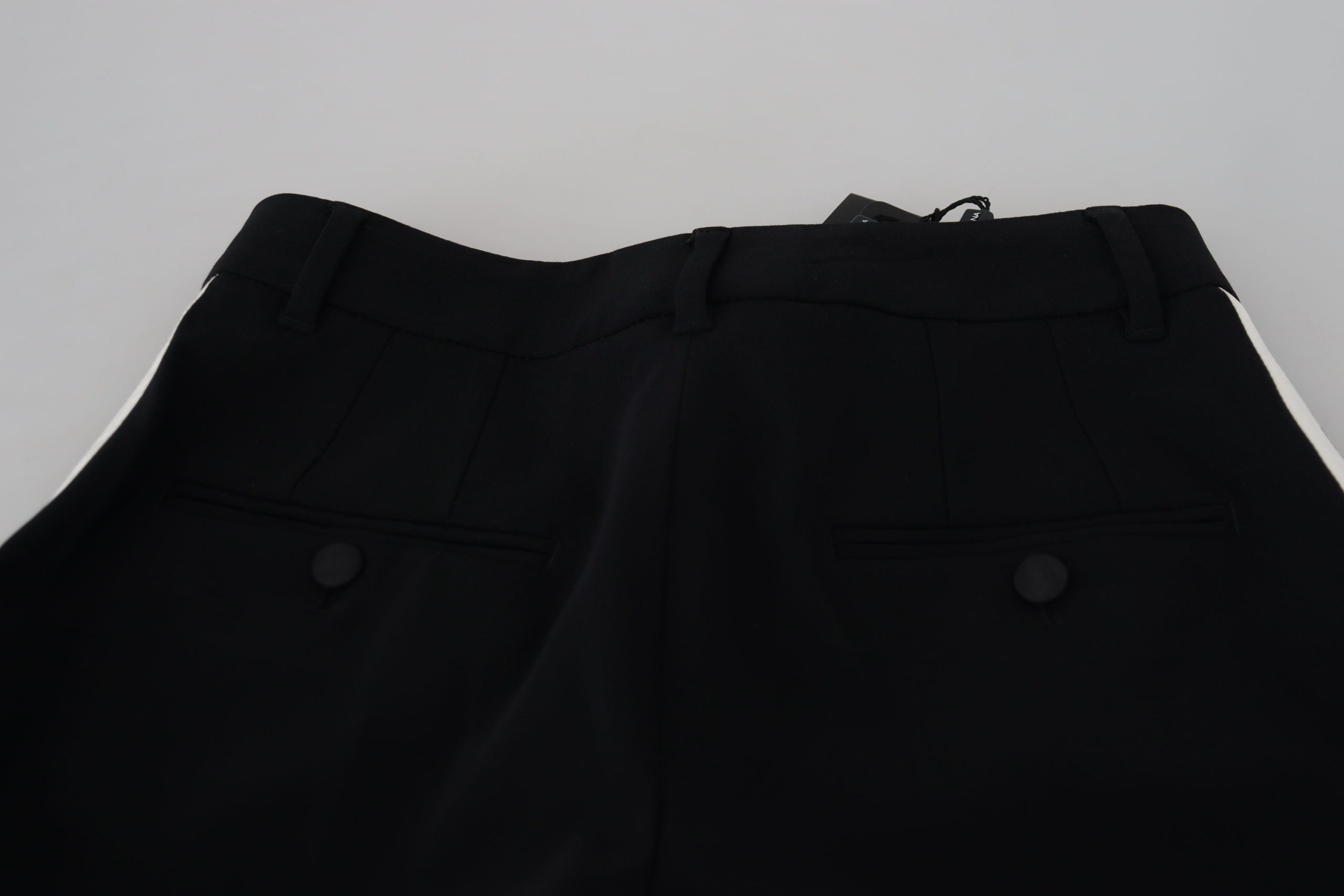 Dolce & Gabbana Black High Waist Women Women's Pants