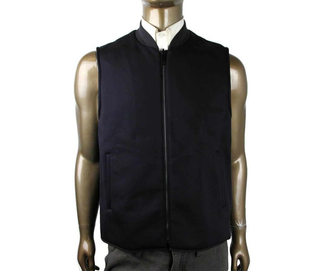 Burberry London Men's Dark Blue Polyester/Silk Jacket