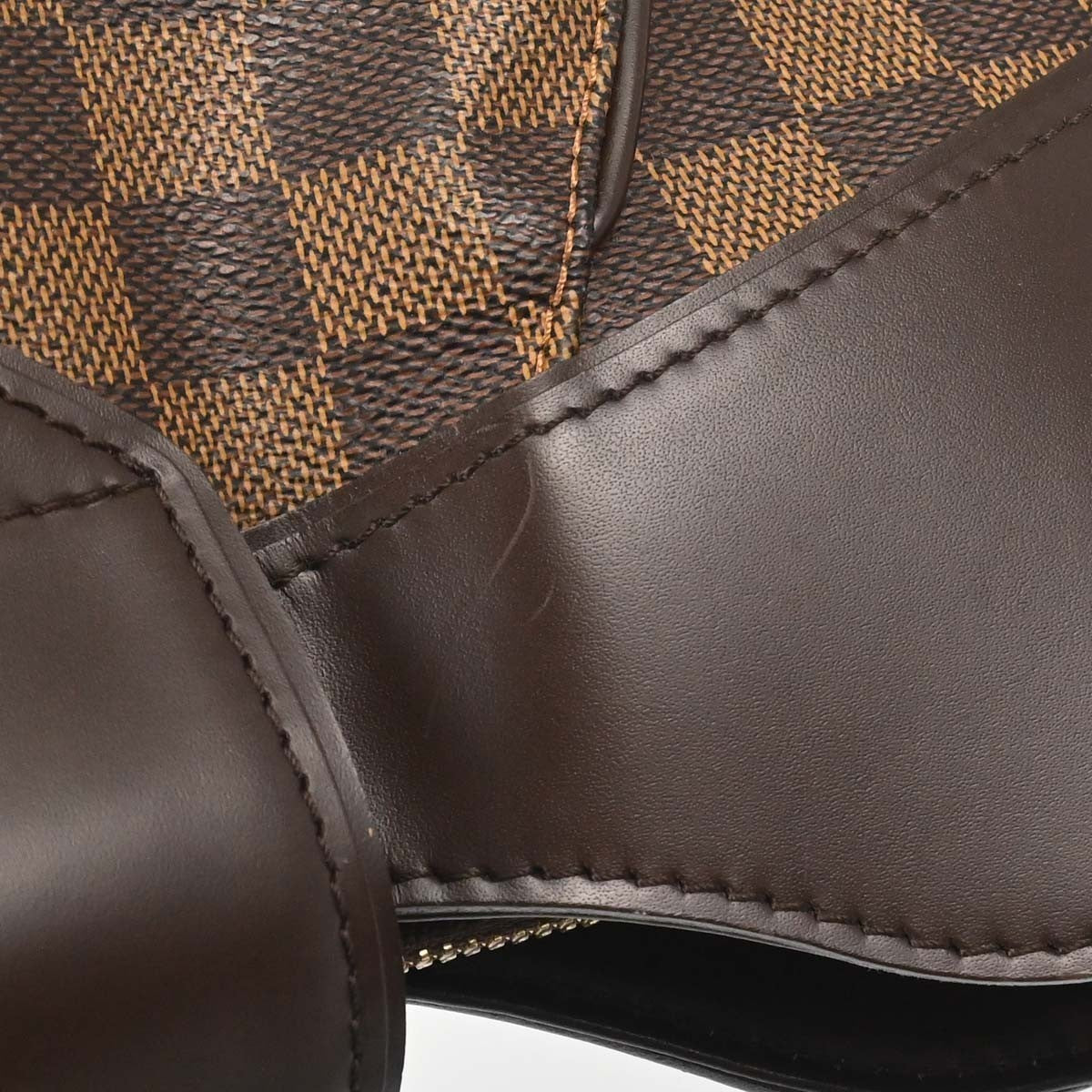 Louis Vuitton Sistina Damier Brown Canvas Handbag (Pre-Owned)