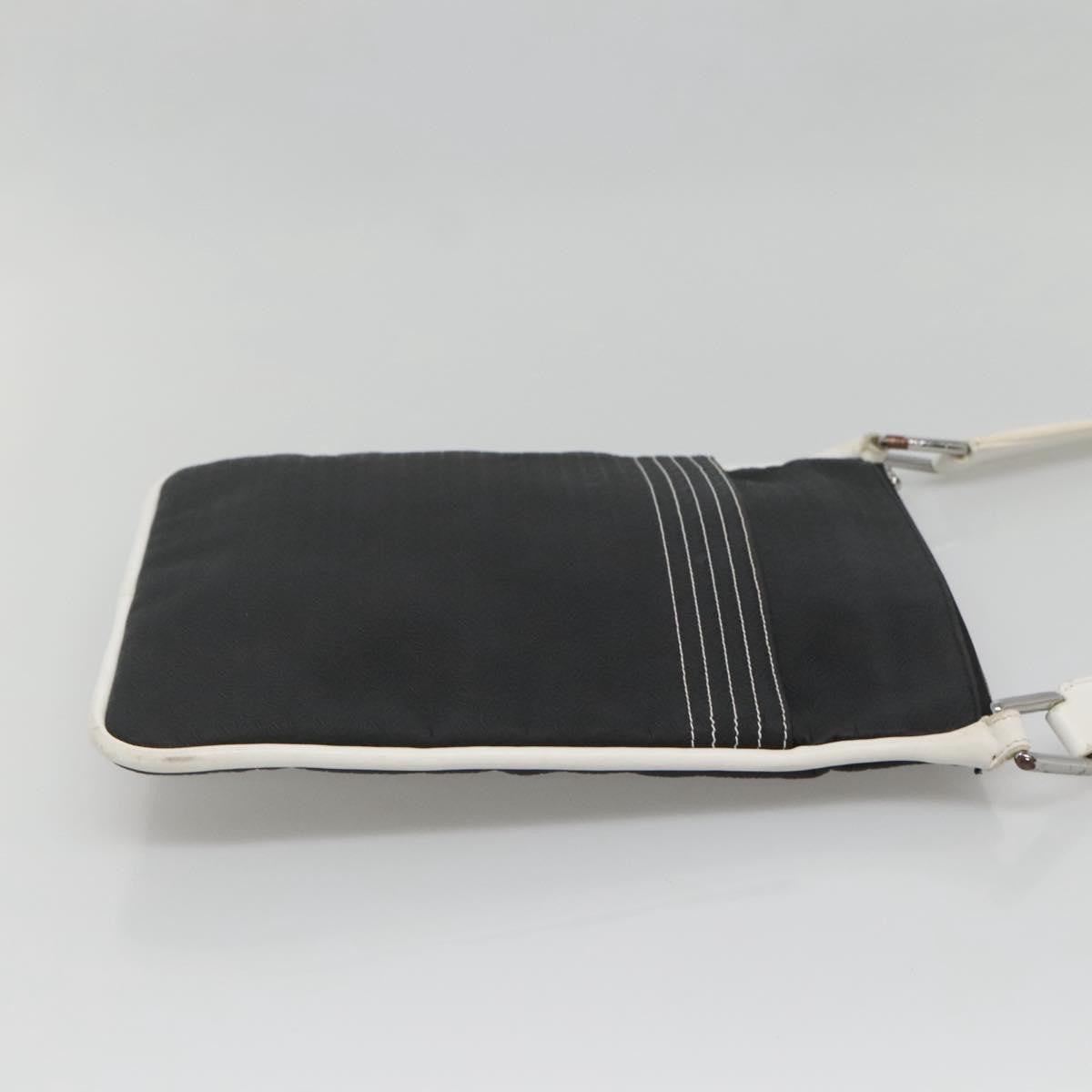 Loewe Anagram Leather Black Leather Shoulder Bag Bag (Pre-Owned)