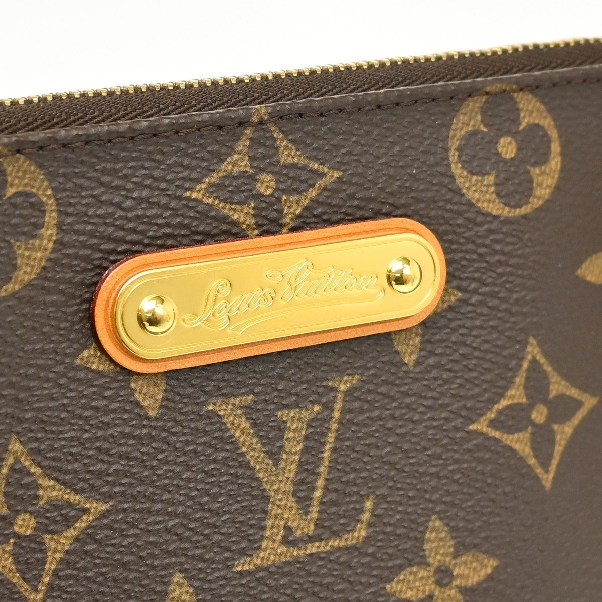 Louis Vuitton Eva Monogram Canvas Brown Canvas Handbag (Pre-Owned)