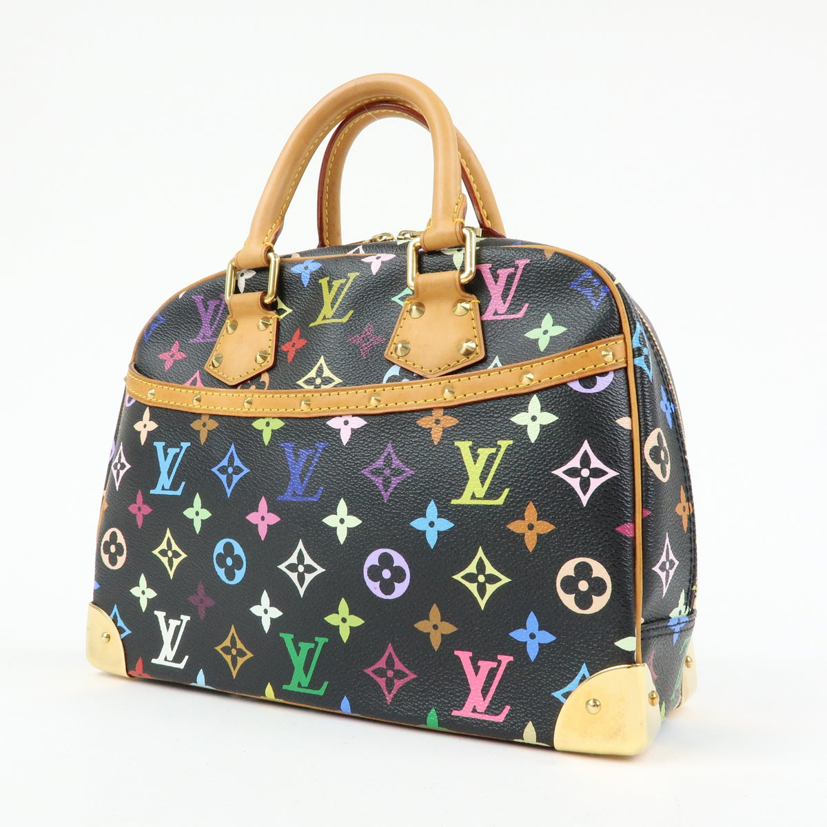 Louis Vuitton Trouville Monogram Multicolor Multicolour Canvas Handbag (Pre-Owned)