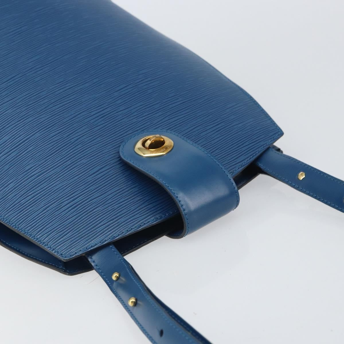 Louis Vuitton Cluny Epi Leather Blue Leather Shoulder Bag Bag (Pre-Owned)