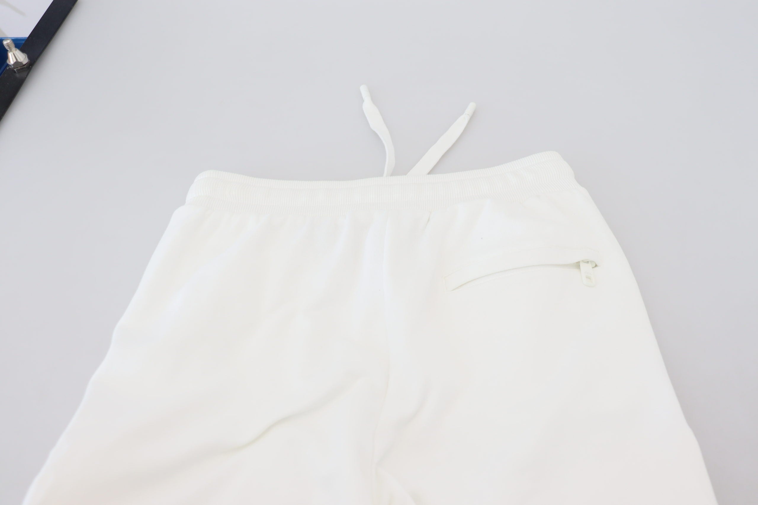 Dolce & Gabbana White Cotton Women SweatWomen's Trouser Women's Pants (Pre-Owned)