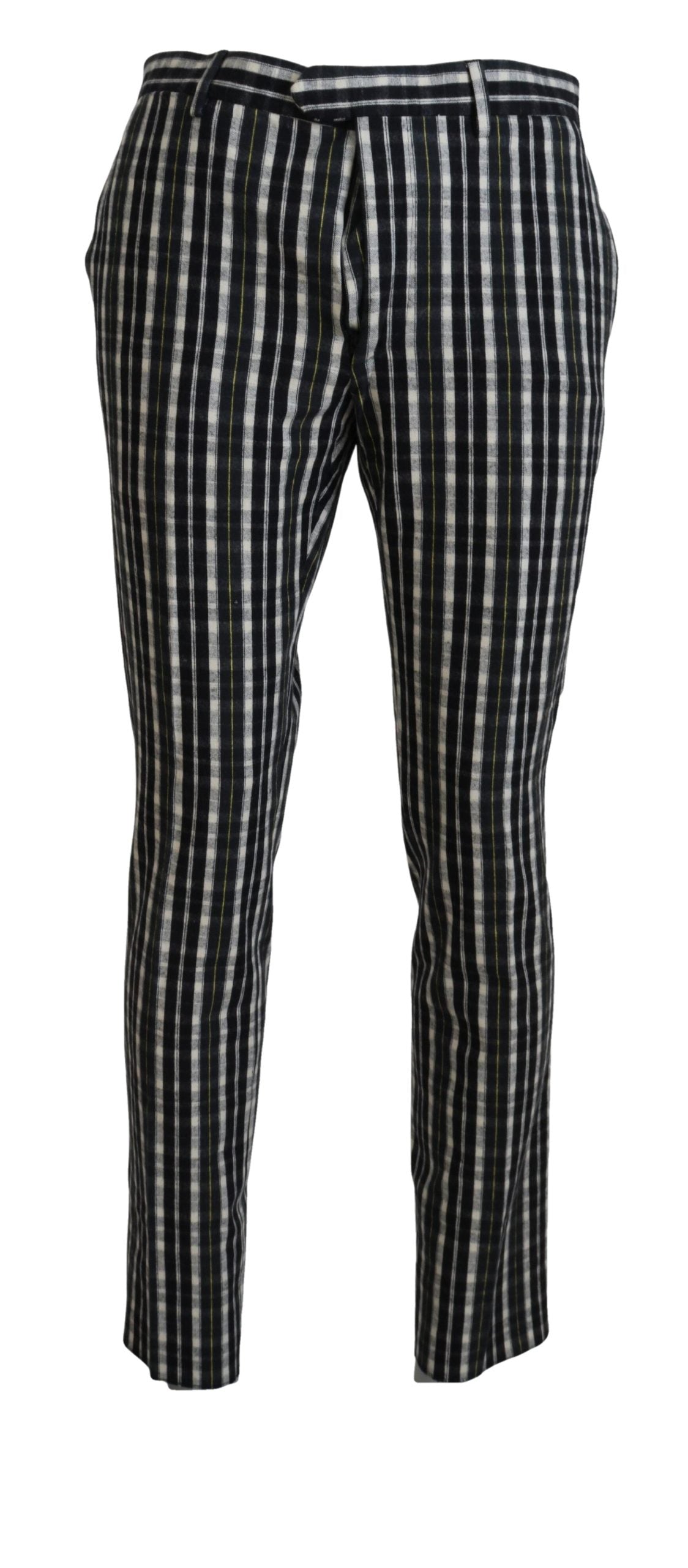 BENCIVENGA Elegant Black and White BENCIVENGA Men's Pants