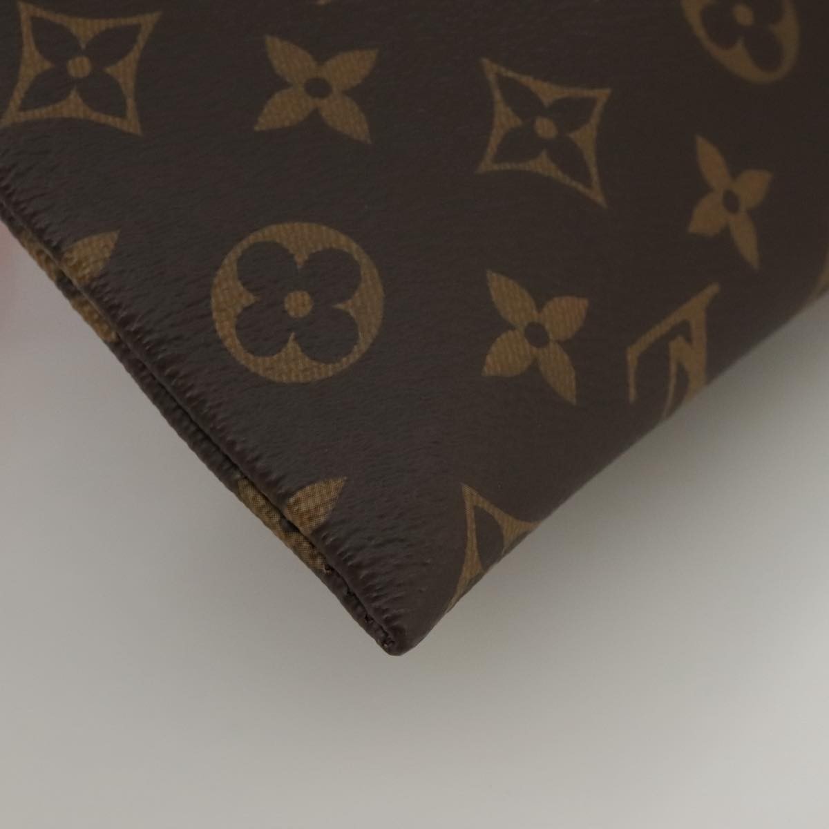 Louis Vuitton Solar Ray A4 Monogram Canvas Brown Canvas Clutche & Pouche Bag (Pre-Owned)